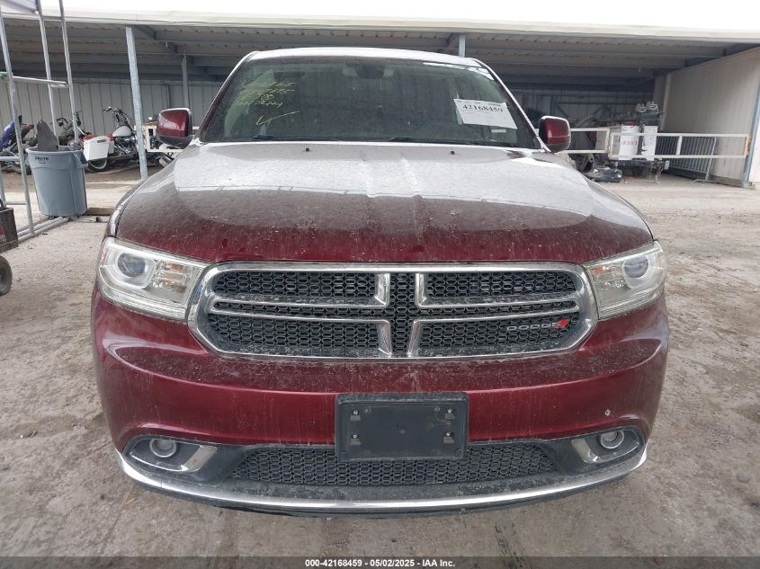 2020 Dodge Durango Sxt Rwd VIN: 1C4RDHAG4LC141744 Lot: 42168459