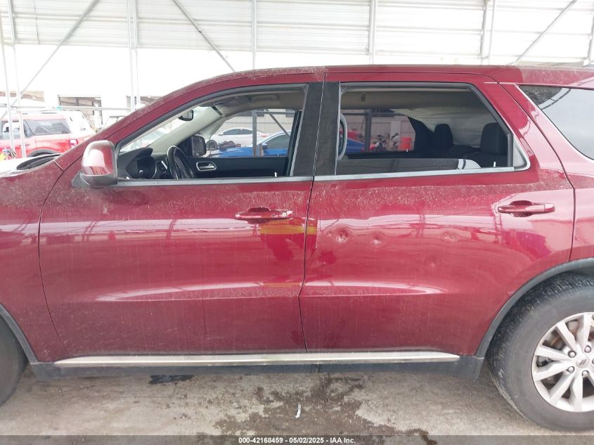 2020 Dodge Durango Sxt Rwd VIN: 1C4RDHAG4LC141744 Lot: 42168459