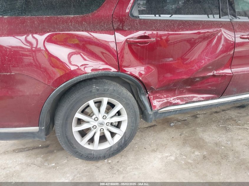 2020 Dodge Durango Sxt Rwd VIN: 1C4RDHAG4LC141744 Lot: 42168459