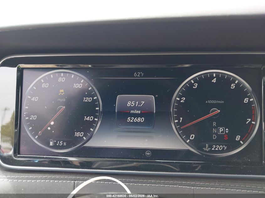 2015 Mercedes-Benz S-Class - WDDXJ8FB3FA008024