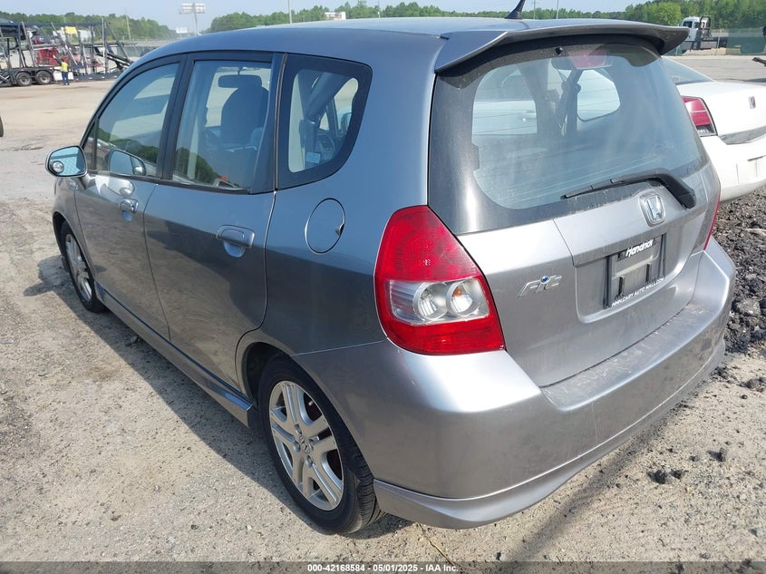 2008 HONDA FIT VIN: JHMGD386X8S058659