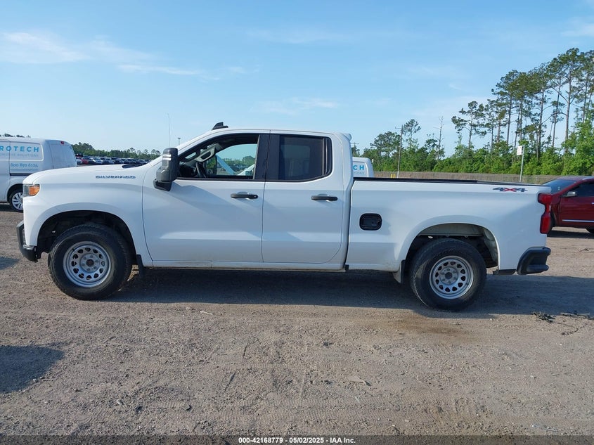 2021 CHEVROLET SILVERADO VIN: 1GCRYAEF2MZ135727