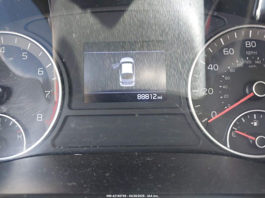 2019 Kia Optima Lx VIN: 5XXGT4L39KG288153 Lot: 42168789