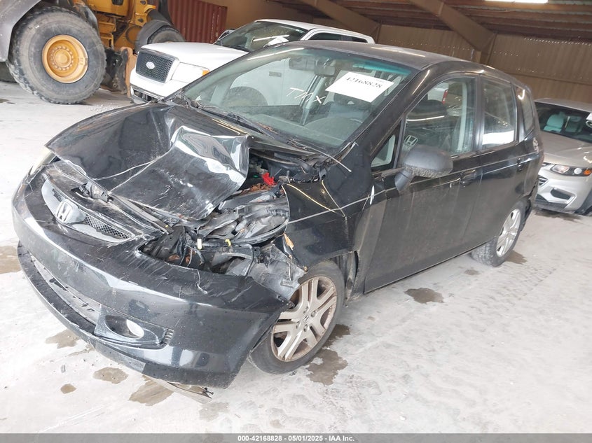 2008 HONDA FIT VIN: JHMGD38698S046664