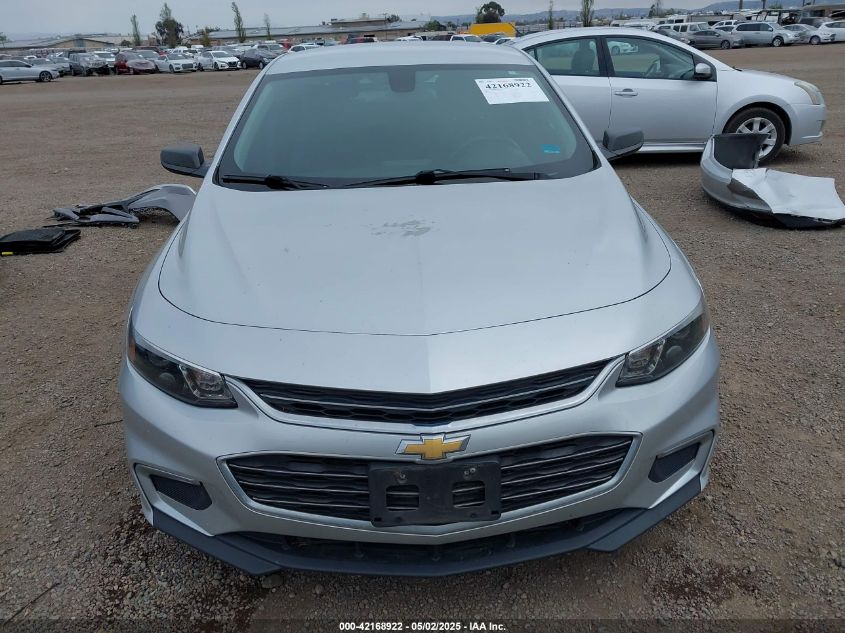 2017 Chevrolet Malibu Ls VIN: 1G1ZB5STXHF160846 Lot: 42168922