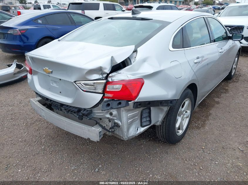 2017 Chevrolet Malibu Ls VIN: 1G1ZB5STXHF160846 Lot: 42168922