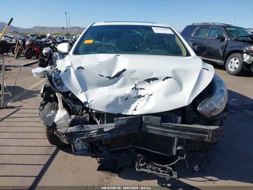 2013 HYUNDAI ELANTRA VIN: 5NPDH4AE3DH251471