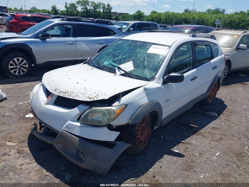 2004 Pontiac Vibe VIN: 5Y2SL628X4D460547 Lot: 42169233