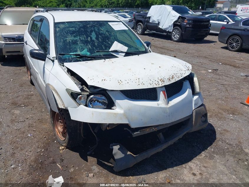 2004 Pontiac Vibe VIN: 5Y2SL628X4D460547 Lot: 42169233