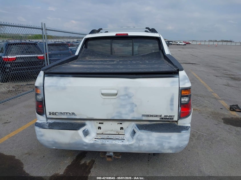 2007 HONDA RIDGELINE VIN: 2HJYK16307H544780