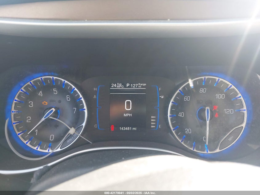 2017 CHRYSLER PACIFICA VIN: 2C4RC1DG6HR633826