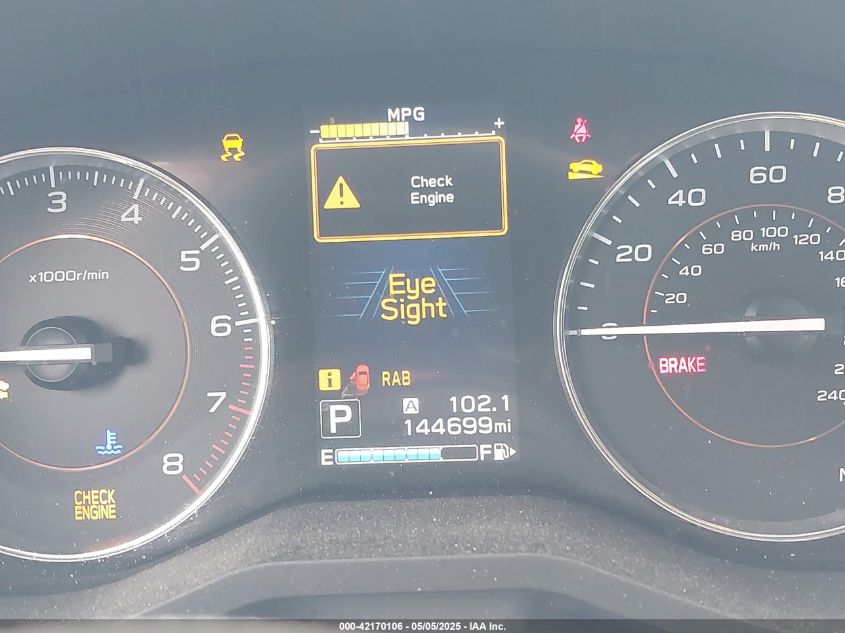 2018 Subaru Crosstrek 2.0I Limited VIN: JF2GTAMC9J8340879 Lot: 42170106