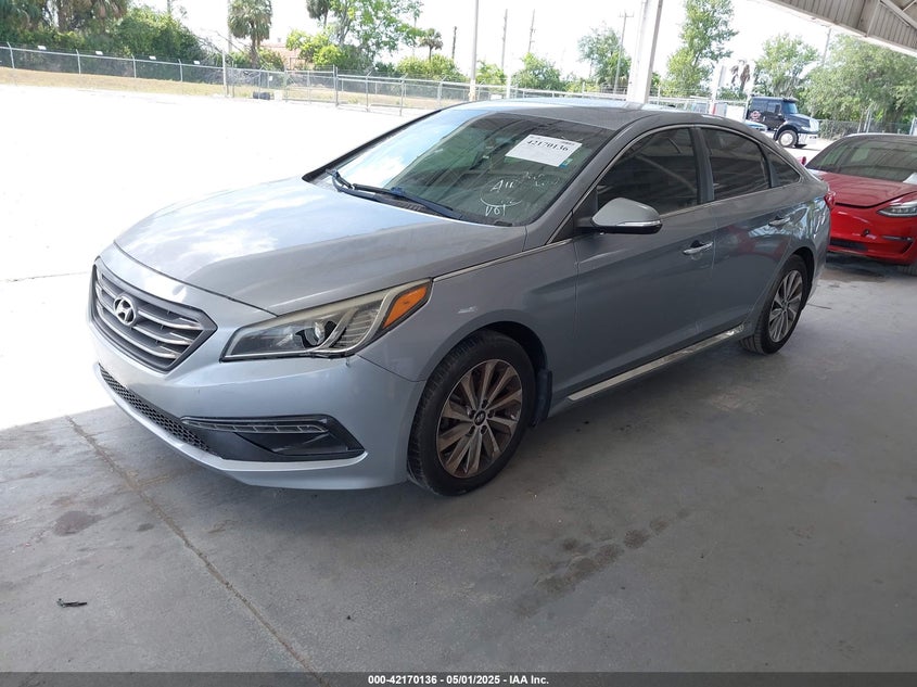 2017 HYUNDAI SONATA VIN: 5NPE34AF6HH468630