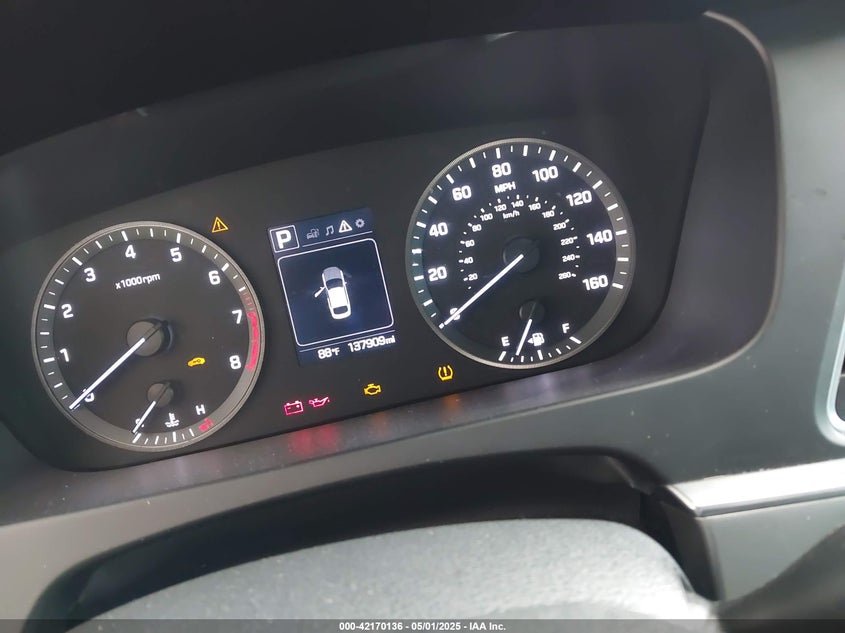 2017 HYUNDAI SONATA VIN: 5NPE34AF6HH468630