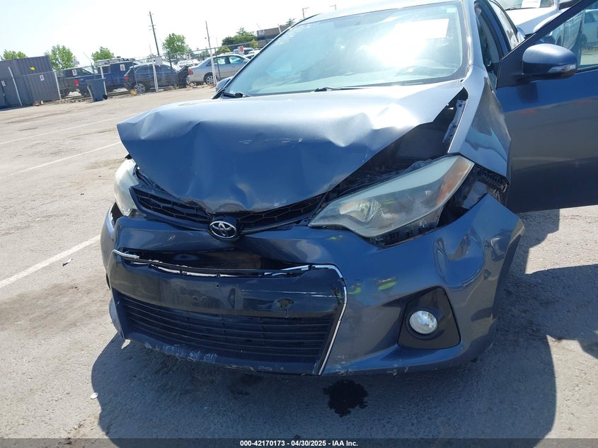 2016 TOYOTA COROLLA VIN: 5YFBURHE7GP423787
