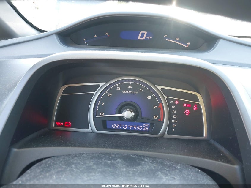 2006 HONDA CIVIC VIN: 1HGFA16526L051492