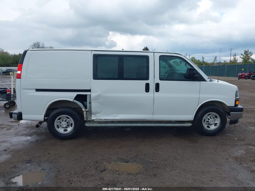 2018 Chevrolet Express 2500 Work Van VIN: 1GCWGAFG0J1908847 Lot: 42170241