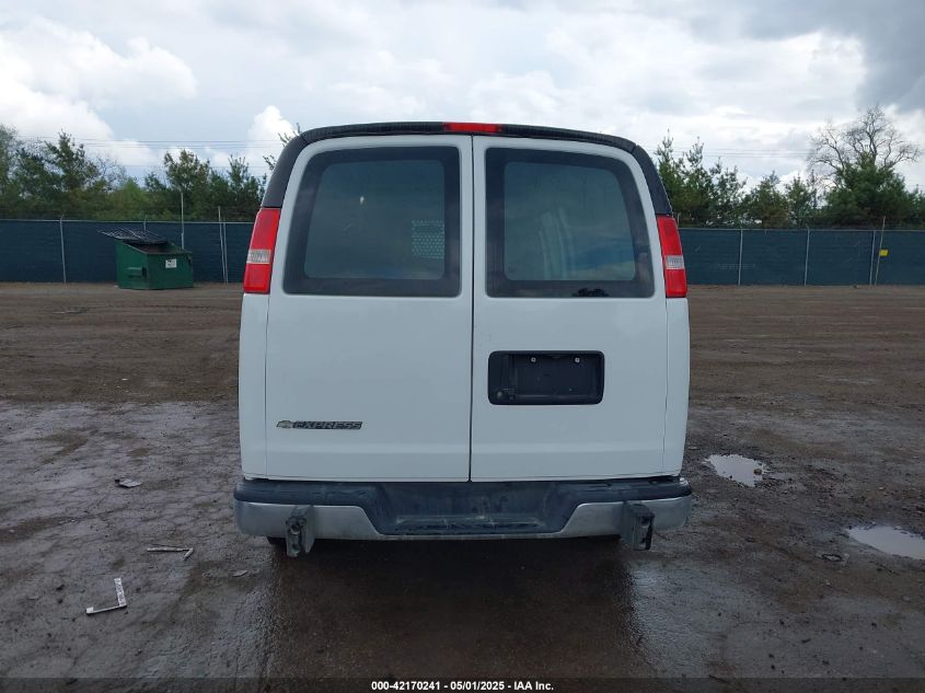 2018 Chevrolet Express 2500 Work Van VIN: 1GCWGAFG0J1908847 Lot: 42170241