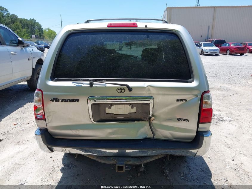 2002 Toyota 4Runner VIN: JT3GNB6R720232073 Lot: 42170425