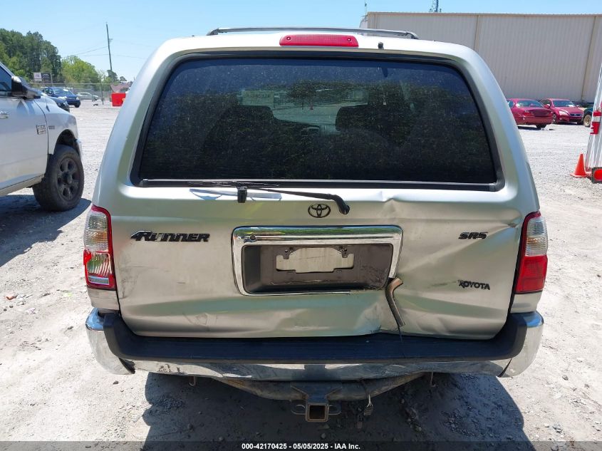 2002 Toyota 4Runner VIN: JT3GNB6R720232073 Lot: 42170425