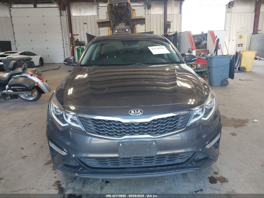 2019 Kia Optima Lx VIN: 5XXGT4L34KG287749 Lot: 42170585
