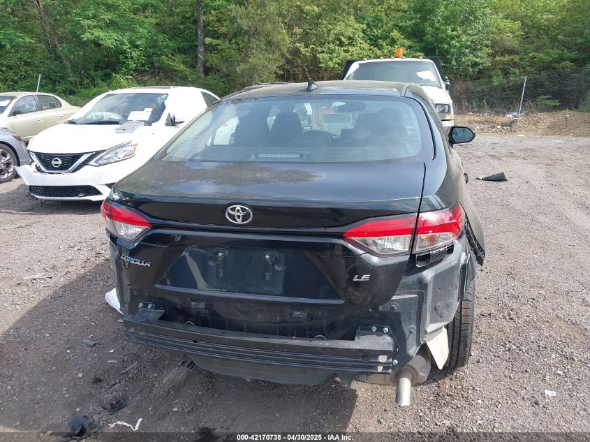 2022 Toyota Corolla Le VIN: 5YFEPMAE1NP356305 Lot: 42170738