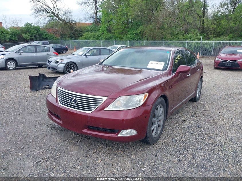 2007 LEXUS LS 460 VIN: JTHBL46F775003346