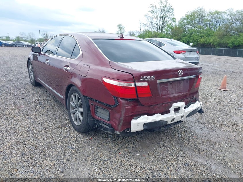 2007 LEXUS LS 460 VIN: JTHBL46F775003346