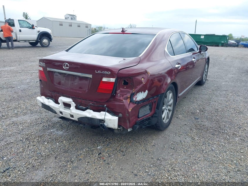 2007 LEXUS LS 460 VIN: JTHBL46F775003346