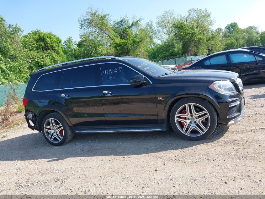 2014 Mercedes-Benz Gl 63 Amg 4Matic VIN: 4JGDF7EE9EA411097 Lot: 42170897