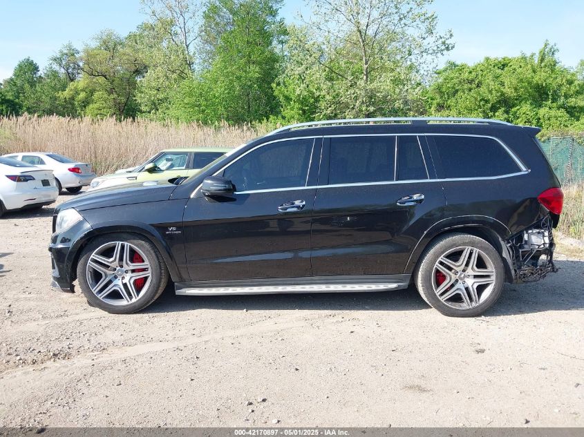 2014 Mercedes-Benz Gl 63 Amg 4Matic VIN: 4JGDF7EE9EA411097 Lot: 42170897