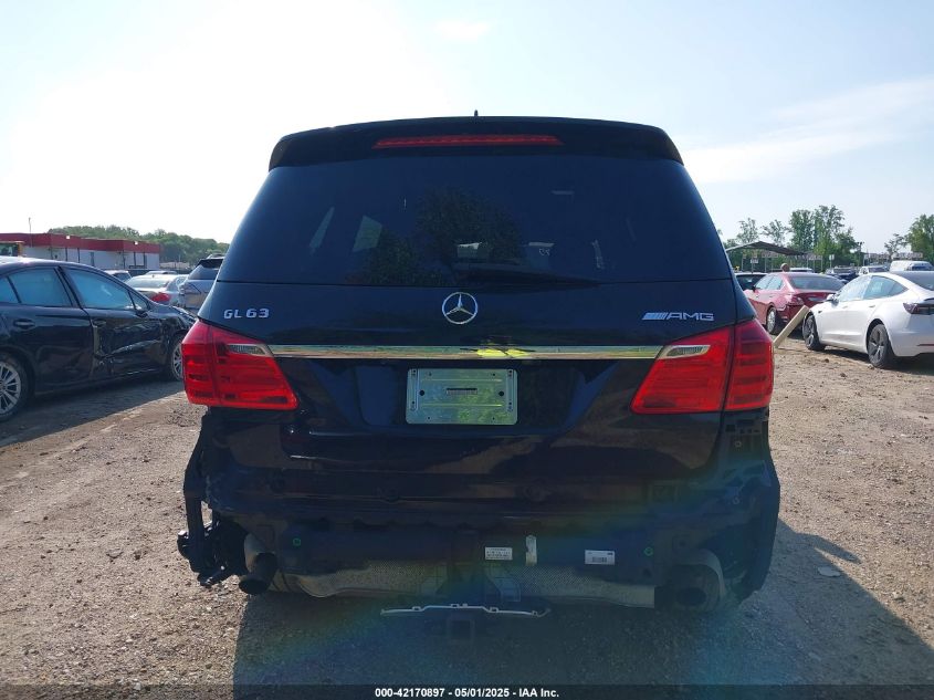 2014 Mercedes-Benz Gl 63 Amg 4Matic VIN: 4JGDF7EE9EA411097 Lot: 42170897