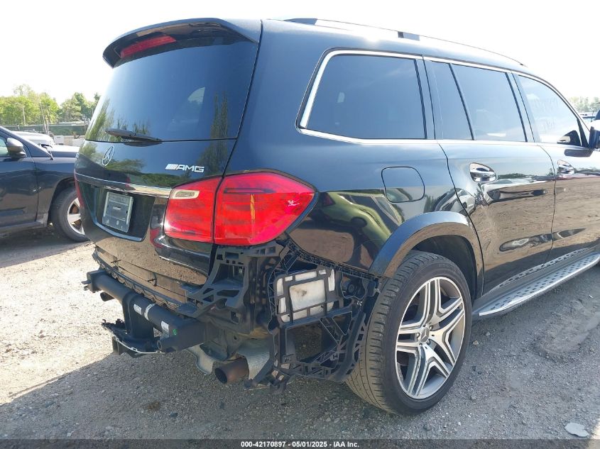 2014 Mercedes-Benz Gl 63 Amg 4Matic VIN: 4JGDF7EE9EA411097 Lot: 42170897