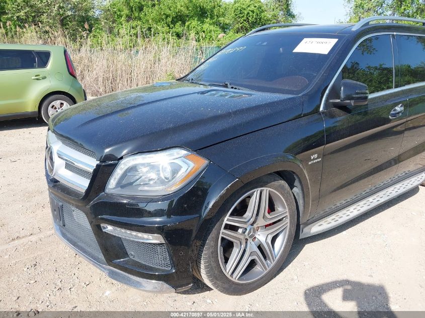 2014 Mercedes-Benz Gl 63 Amg 4Matic VIN: 4JGDF7EE9EA411097 Lot: 42170897