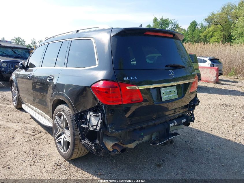 2014 Mercedes-Benz Gl 63 Amg 4Matic VIN: 4JGDF7EE9EA411097 Lot: 42170897