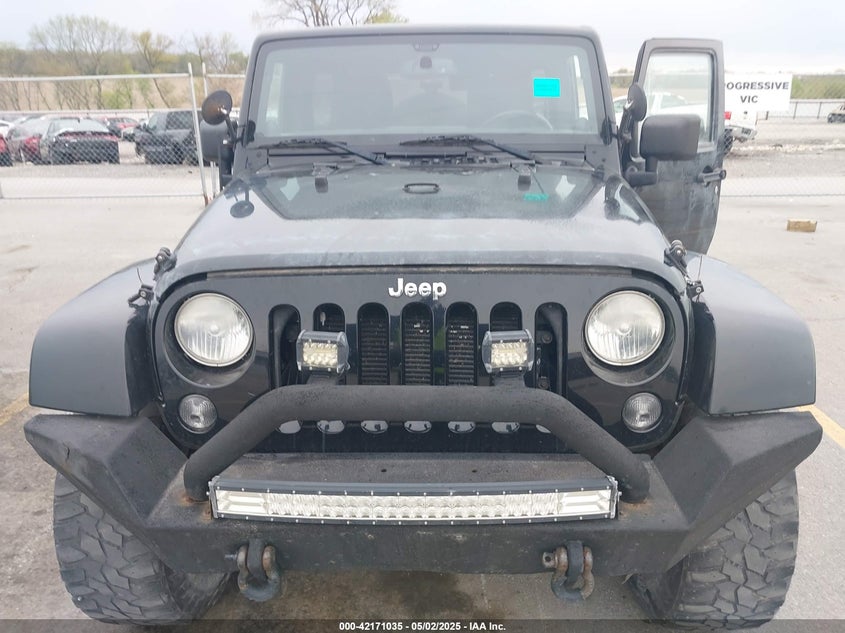 2014 JEEP WRANGLER UNLIMITED VIN: 1C4BJWEG2EL122962