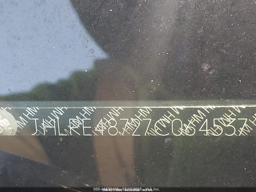 2007 Honda Cr-V Ex-L VIN: JHLRE48727C064537 Lot: 42171068