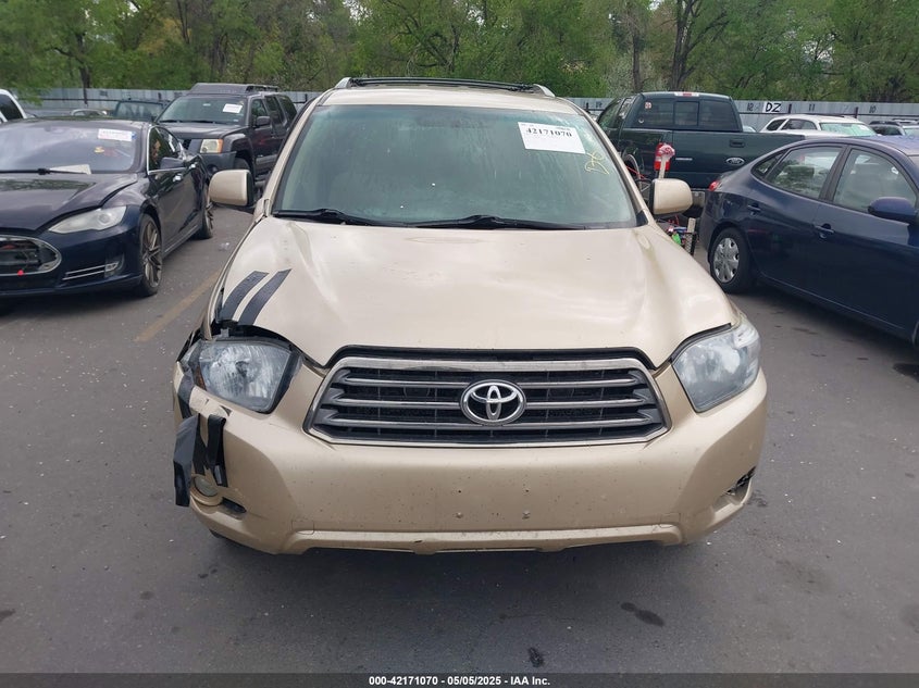 2008 TOYOTA HIGHLANDER VIN: JTEES43A682018882