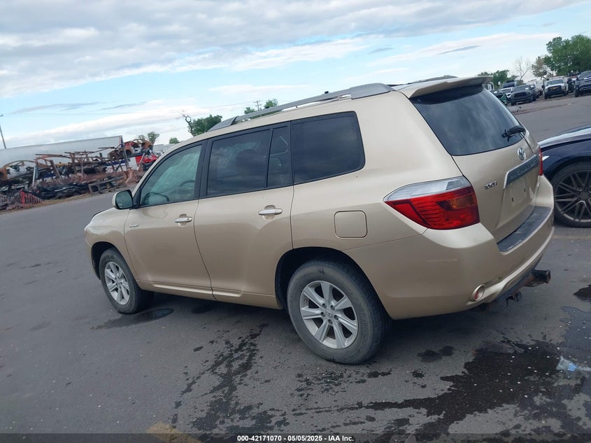 2008 TOYOTA HIGHLANDER VIN: JTEES43A682018882