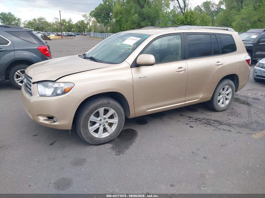 2008 TOYOTA HIGHLANDER VIN: JTEES43A682018882