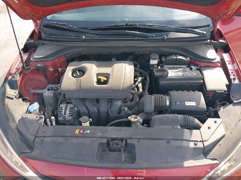 2019 Hyundai Elantra Sel VIN: KMHD84LF0KU888631 Lot: 42171090