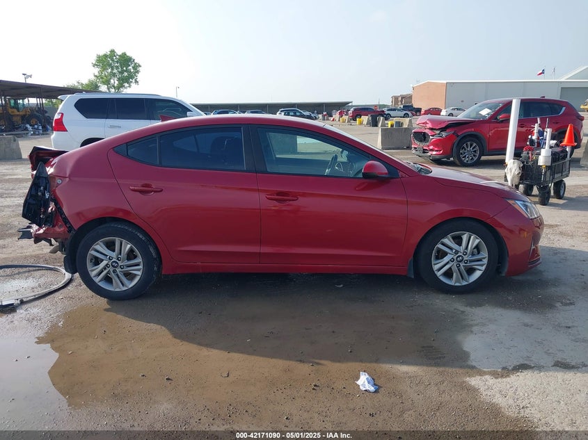 2019 Hyundai Elantra Sel VIN: KMHD84LF0KU888631 Lot: 42171090