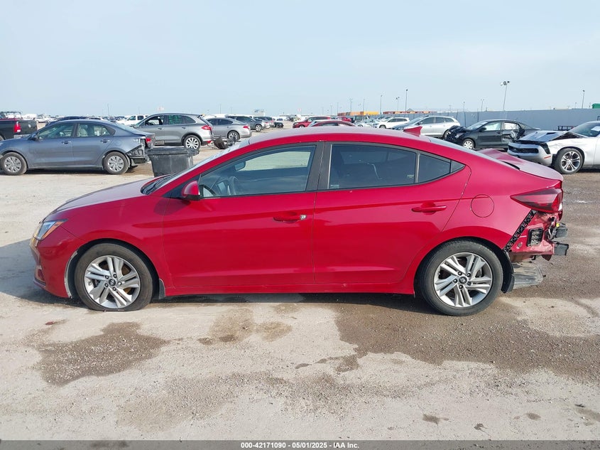2019 Hyundai Elantra Sel VIN: KMHD84LF0KU888631 Lot: 42171090