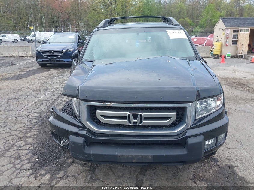 2011 HONDA RIDGELINE VIN: 5FPYK1F54BB009852