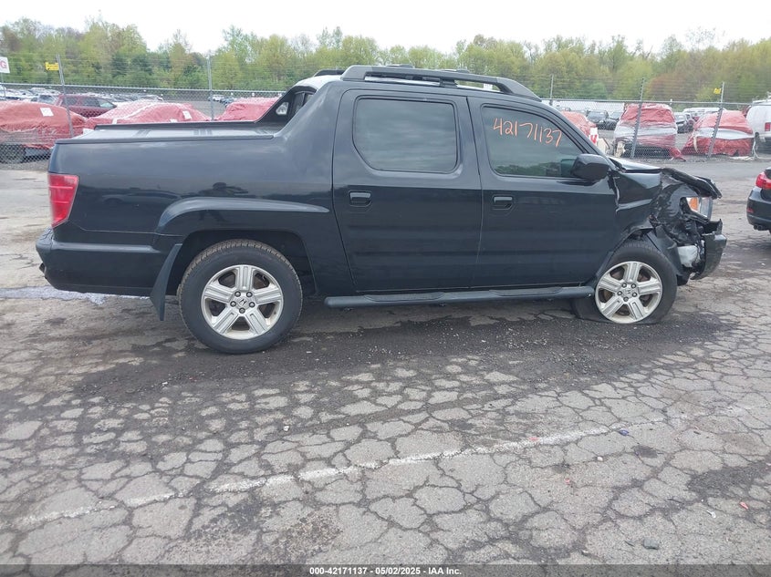 2011 HONDA RIDGELINE VIN: 5FPYK1F54BB009852