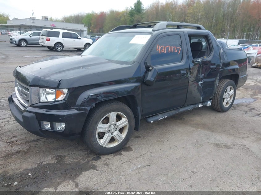 2011 HONDA RIDGELINE VIN: 5FPYK1F54BB009852