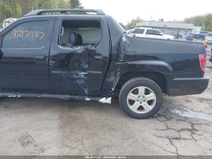 2011 HONDA RIDGELINE VIN: 5FPYK1F54BB009852