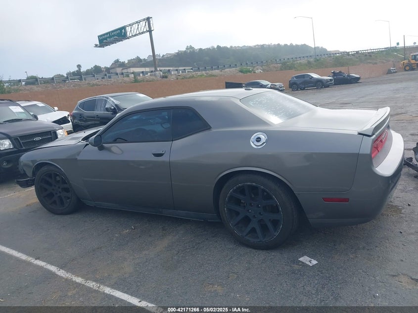 2012 DODGE CHALLENGER VIN: 2C3CDYAGXCH228300