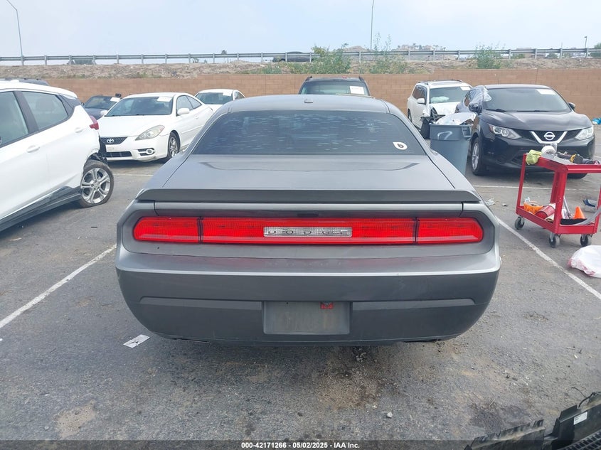 2012 DODGE CHALLENGER VIN: 2C3CDYAGXCH228300