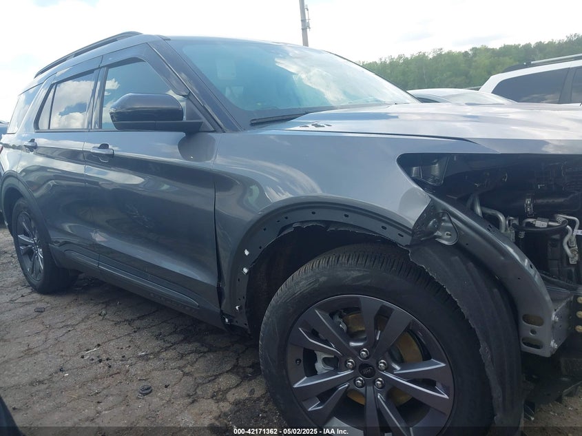 2022 FORD EXPLORER VIN: 1FMSK7DH8NGB12227